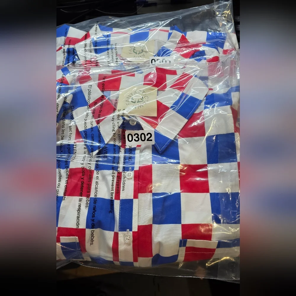 Fantastic Fawn Colorful Checkered Dress New In Poly Bag Size S/M/L available - Picture 8 of 10